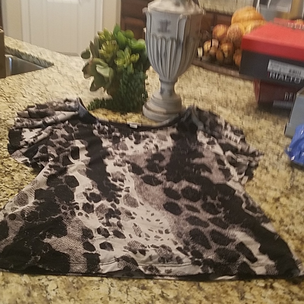 Printed blouse,  size L